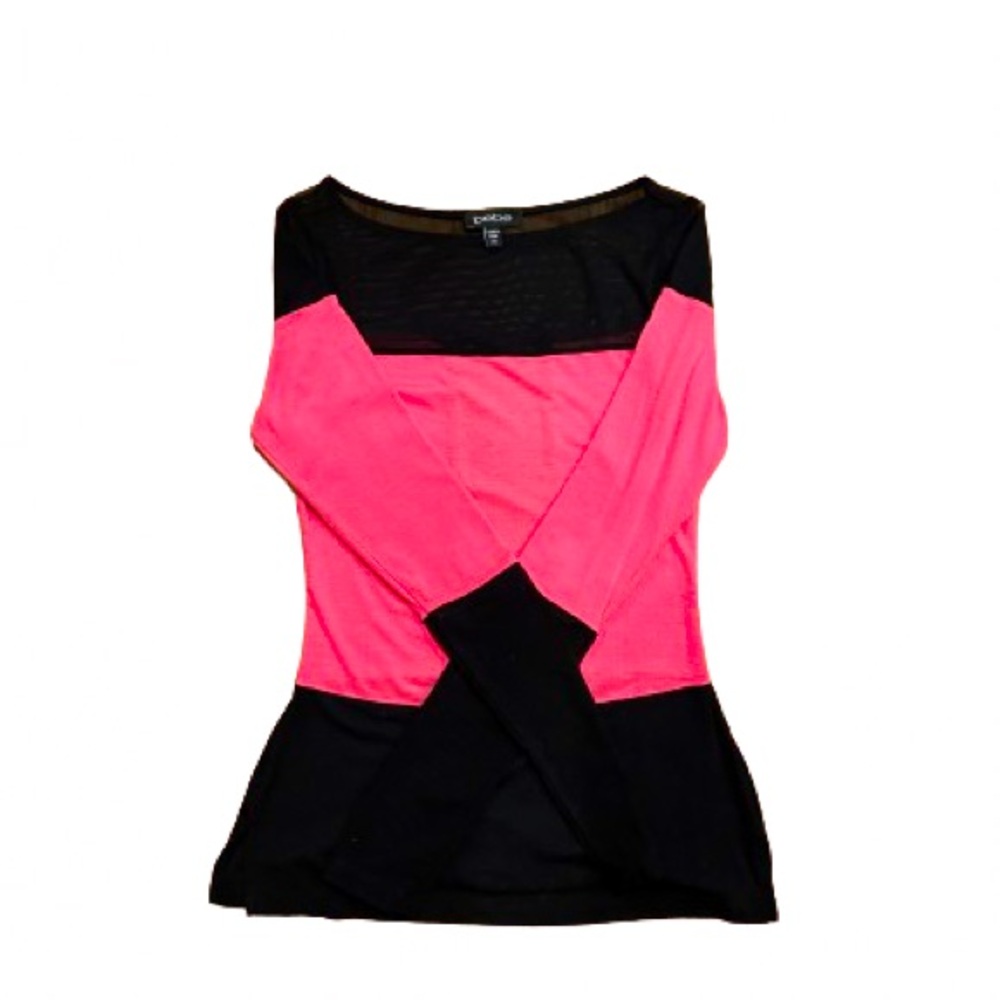Bebe long sleeve top XS